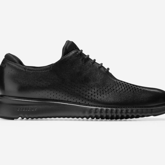 Cole Haan Men's 2.ZERØGRAND Lined Laser Wingtip Oxford - Picture 2 of 6